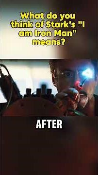 What Does Tony Stark’s ‘I Am Iron Man’ Really Mean? (MCU Deep Dive) #Shor