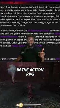 Nioh 3 Is A HUGE HIT! #nioh3 #gamingnews #mrflexalot