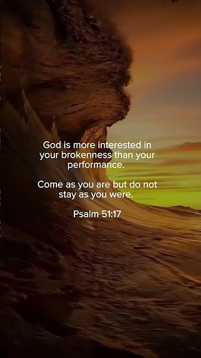 God is more interested in your brokenness
