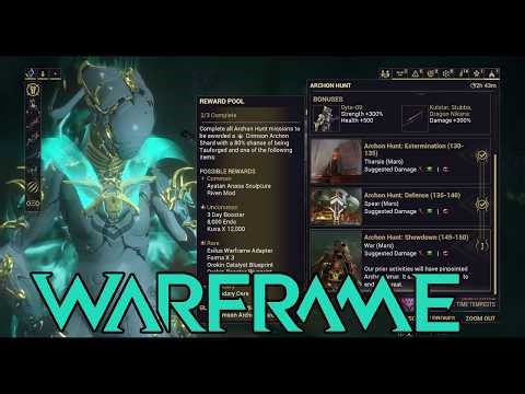 Casual Player Revisits Warframe in 2026 (Pt 6 : Archon Hunt, Farming for Maphica)