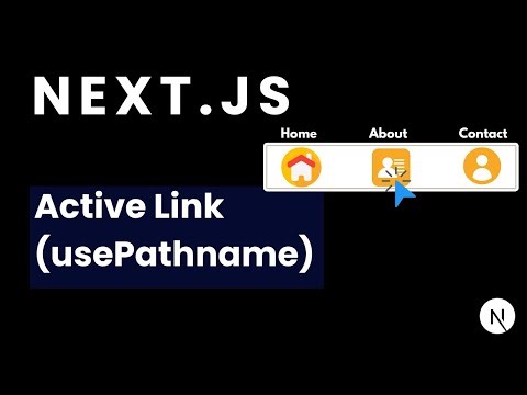 Next.js Active Links | Next.js usePathname Hook | Next js usePathname Hook Tutorials