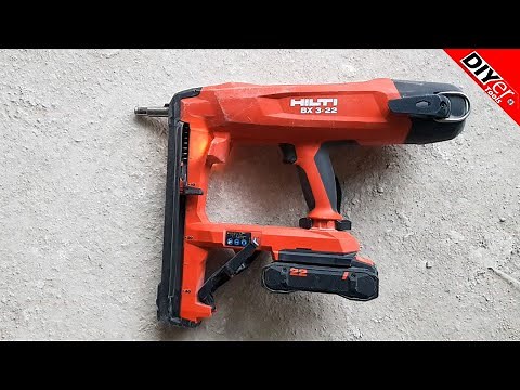 HILTI BX 3-22 Cordless Concrete Nailer | UNBOXING ‪@diyertools‬