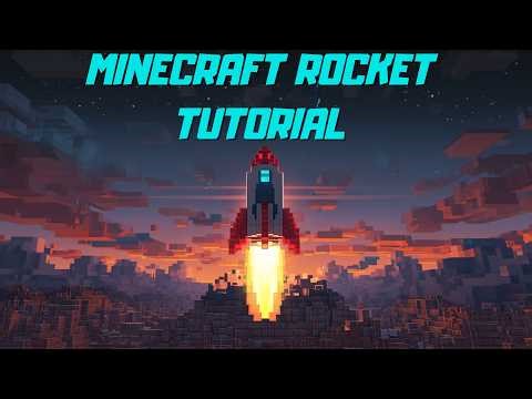 Minecraft Rocket Making tutorial