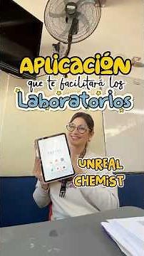 3D virtual chemistry lab app: Unreal Chemist