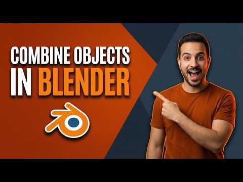 How To Combine Objects In Blender (Easy Guide)