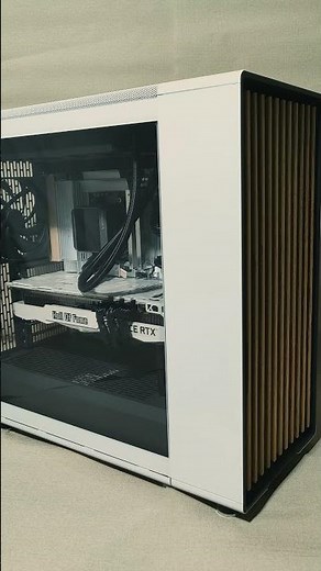 Voici le #fractaldesign North XL White !#pc #pcbuild #pcgamer #hardware #rtx #gamer #pgaming