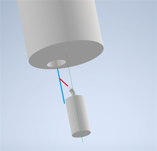 Constraining such that bend faces towards a certain axis