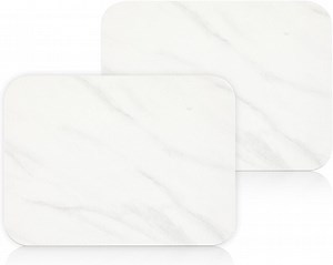 2 Pack Stone Dish Drying Mat for Kitchen Counter, Heat Resistant, Fast Dry, Super Absorbent Dish Drying Mat, Eco-Friendly Diatomaceous Earth Mat with Non-Slip Pad, Sand Tool