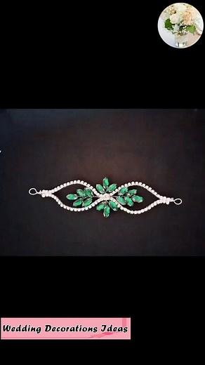 Elegant Crystal Bridal Hairpiece | Wedding Decoration Ideas