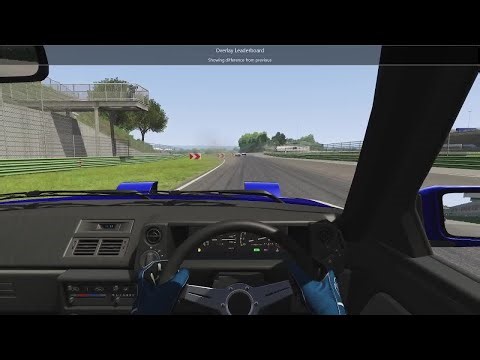 Assetto Corsa Vallelunga - Club Toyota AE86 - Tuned (Dry) Track Guide (Hotlap + Telemetry)