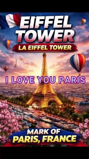 Eiffel Tower 🇫🇷 The Love Symbol of Paris | Secrets & History of France’s Icon #TravelBeyondBorders