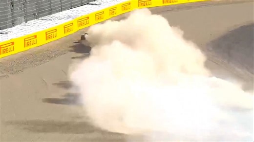 F1 2025 R03 日本站 FP2 杜汉严重赛道事故引红旗