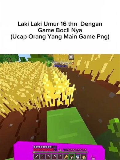 disini ada yang tau game png? #minecraft #shorts