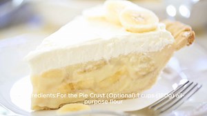 Banana cream pie recipe