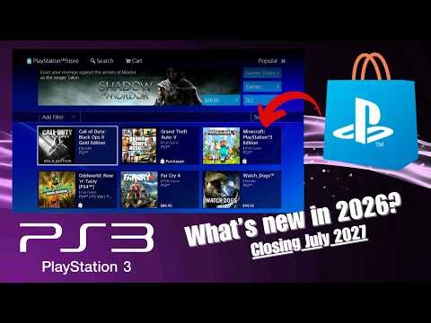 PS3 PlayStation Store - Browsing the Store in 2026