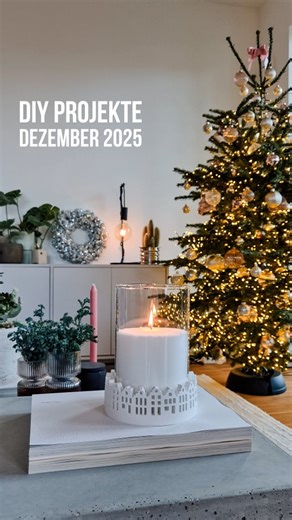 Bevor ihr hier die nächsten Tage den großen DIY Jahresrückblick von mir bekommt, zeige ich euch heute erstmal alle Projekte aus dem Monat Dezember. Here we go! 💪🏼🌟👍🏽🎉 1️⃣. Winterlandschaft aus Gießpulver Diese Silikonformen musste ich einfach ausprobieren. Bei den kleineren Motiven musste ich allerdings etwas langsamer gießen und eine ruhige Hand beweisen. Aber das Ergebnis kann sich definitiv sehen lassen. 2️⃣. Stimmungsvolle Dekoration aus Gießpulver Auch diese Silikonform habe ich tatsä