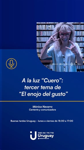 Radio Uruguay on Instagram: "🎶 @moni_navarrock, cuenta la intimidad del proceso creativo que inspiro una canción que invita a la reflexión antiespecista. 🔗Entrevista completa disponible en mediospublicos.uy 🎙️ @adrianadst y @leolorenz0 👉 @buenastardesuruguay"