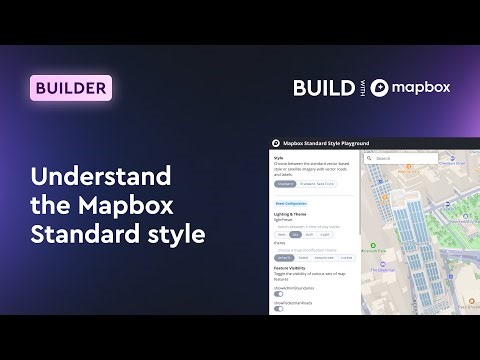 Understand the Mapbox Standard style