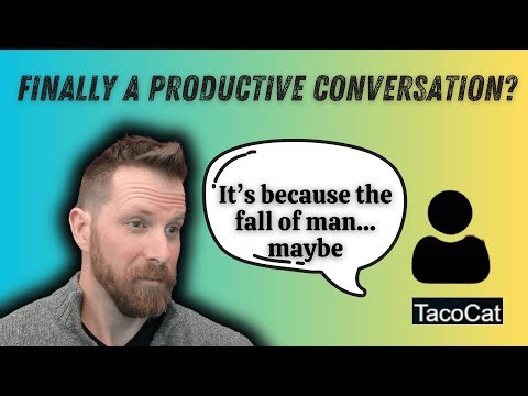 A REAL MIRACLE! Christian has honest conversation with me!