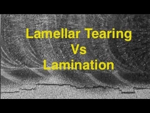 Lamination and Lamellar Tearing in Rolled Thick Plate