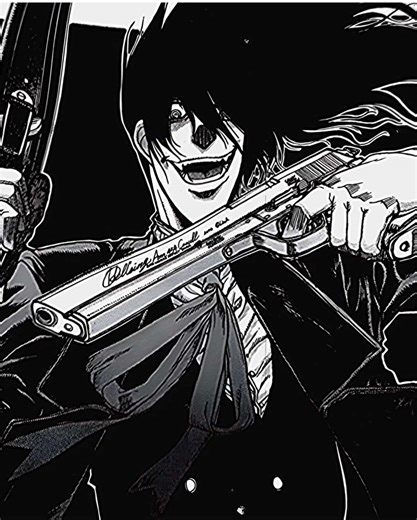 Alucard Edit: Hellsing's Fiery Hand Burns