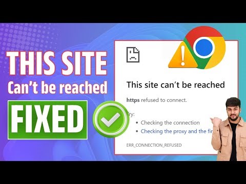 Fix “This Site Can’t Be Reached” Error | Google Chrome, Edge & Windows | Website Not Opening Problem