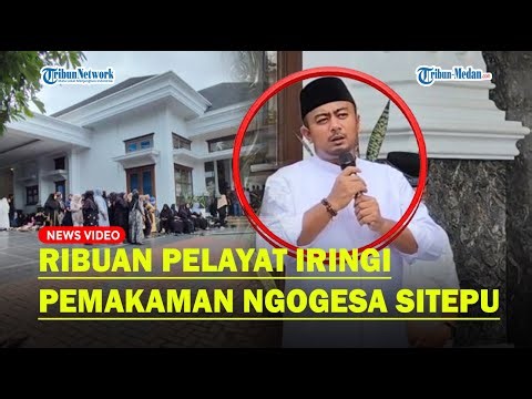 Ngogesa Sitepu Dimakamkan Diareal Rumah Pribadinya, Ini Pesan Rizky Yunanda Anak Almarhum