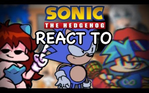 索尼克角色反应FNF VS索尼克 CD MOD