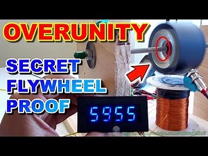 Overunity Flywheel Proof