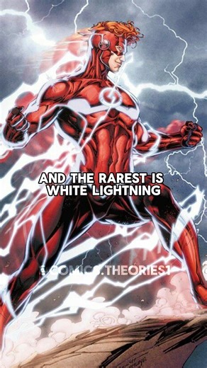 Why do speedsters have different lightning colours? #theflash #comics #dccomics #shorts #dc #marvel