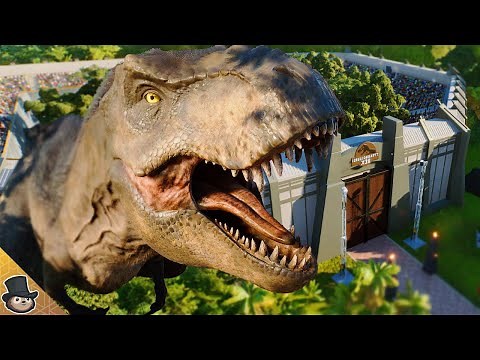 T.REX KINGDOM IN EVOLUTION 2! Malta Park Build | Jurassic World Evolution 2