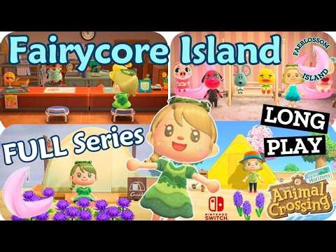 🧚 FULL Fairycore Island Series Cozy ACNH Longplay | Animal Crossing | FaeBlossom