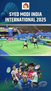 H Amsakarunan & Treesa Jolly Storm into Syed Modi 2025 Mixed Doubles Semis | 21-18, 21-14 Win