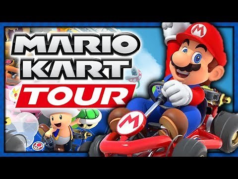 MARIO KART ENFIN SUR MOBILE ET GRATUIT ! - MARIO KART TOUR FR