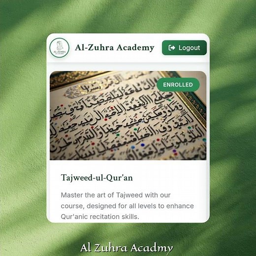 How to Join Al-Zuhra Academy Class | Student Portal Login Guide (Step-by-Step)