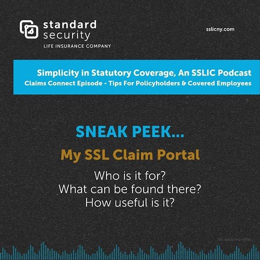 Sneak Peek - My SSL Claim Portal (Claims Connect Episode)