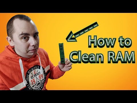 Cleaning RAM modules and slots - on an old PC | TechieShow