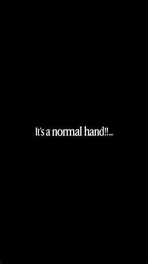 Just a normal hand? ✍️👻 #shorts