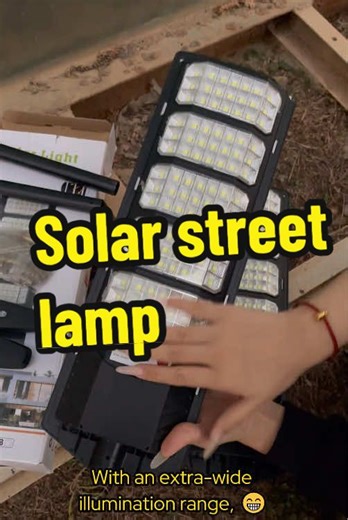 Affordable Solar Street Lamps with Zero Electric Bills