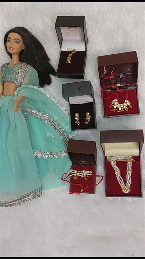 Doll handmade bridal jewellery DIY