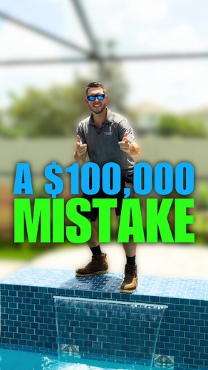 This mistake could cost you hundreds of thousands of dollars ‼️ Never drain your pool before a hurricane or storm surge. Not only will you waste money, but there are far better ways to protect your pool. Keeping significant water levels in your pool provides the weight to hold your walls and floor in place, preventing your pool from popping out of the ground. Heavy rains and storms usually cause water tables to rise, so it’s crucial to keep your pool full of water. 🤷🏻‍♂️ Questions? Put them do