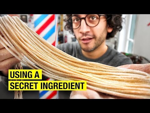 I Made FRESH Ramen Noodles From Scratch...