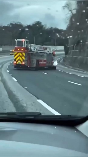 Tiller truck drifting off the road | Maham Fatima