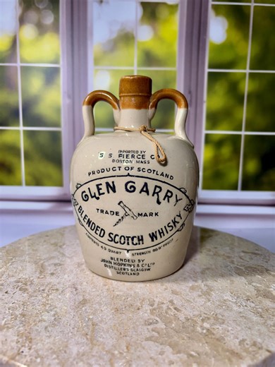 Vintage Stoneware Glen Garry Scotch Whisky Two-handled Jug - Etsy