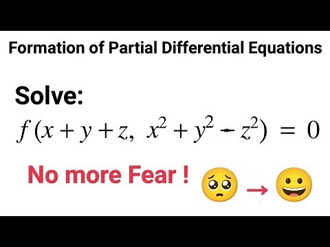 Form PDE from Φ(x+y+z, x²+y²-z²)= 0 | Formation of P.D.E. by eliminating arbitrary functions