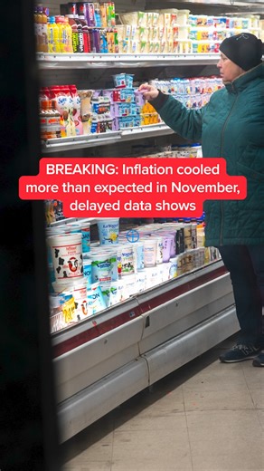Morning Joe on Instagram: "New data from the Bureau of Labor Statistics shows inflation cooled in November, with consumer prices rising at a 2.7% annual rate — lower than economists expected. @sorkinsays breaks down why the delayed CPI report may warrant caution, and what it could mean for the Fed’s next move."