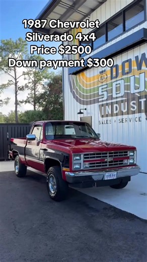 🚨 TIME CAPSULE ALERT 🚨 1987 Chevrolet Silverado 4x4 🔥 ONLY 6,000 ORIGINAL MILES 🔥 Completely ORIGINAL — from the paint to the factory tires. This truck is a true survivor and almost impossible to find in this condition. No restorations. No mods. No stories. 👉 See the website for full details & pricing 💬 Comment “TIME CAPSULE” if you’ve ever seen one this clean ❤️ Like & Share if you love classic Chevy trucks #1987Silverado #ChevySilverado #SquareBody #SquareBodyChevy #ClassicTrucks