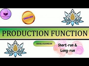 How Output Depends on Inputs (Production Function Explained)