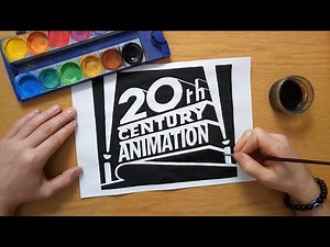 How to draw the 20th Century Animation logo