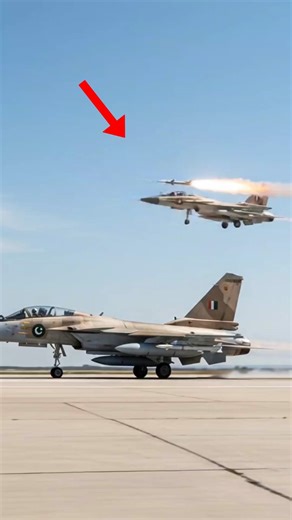 JF-17 Thunder Fighter Jet Full Takeoff & Missile Launch